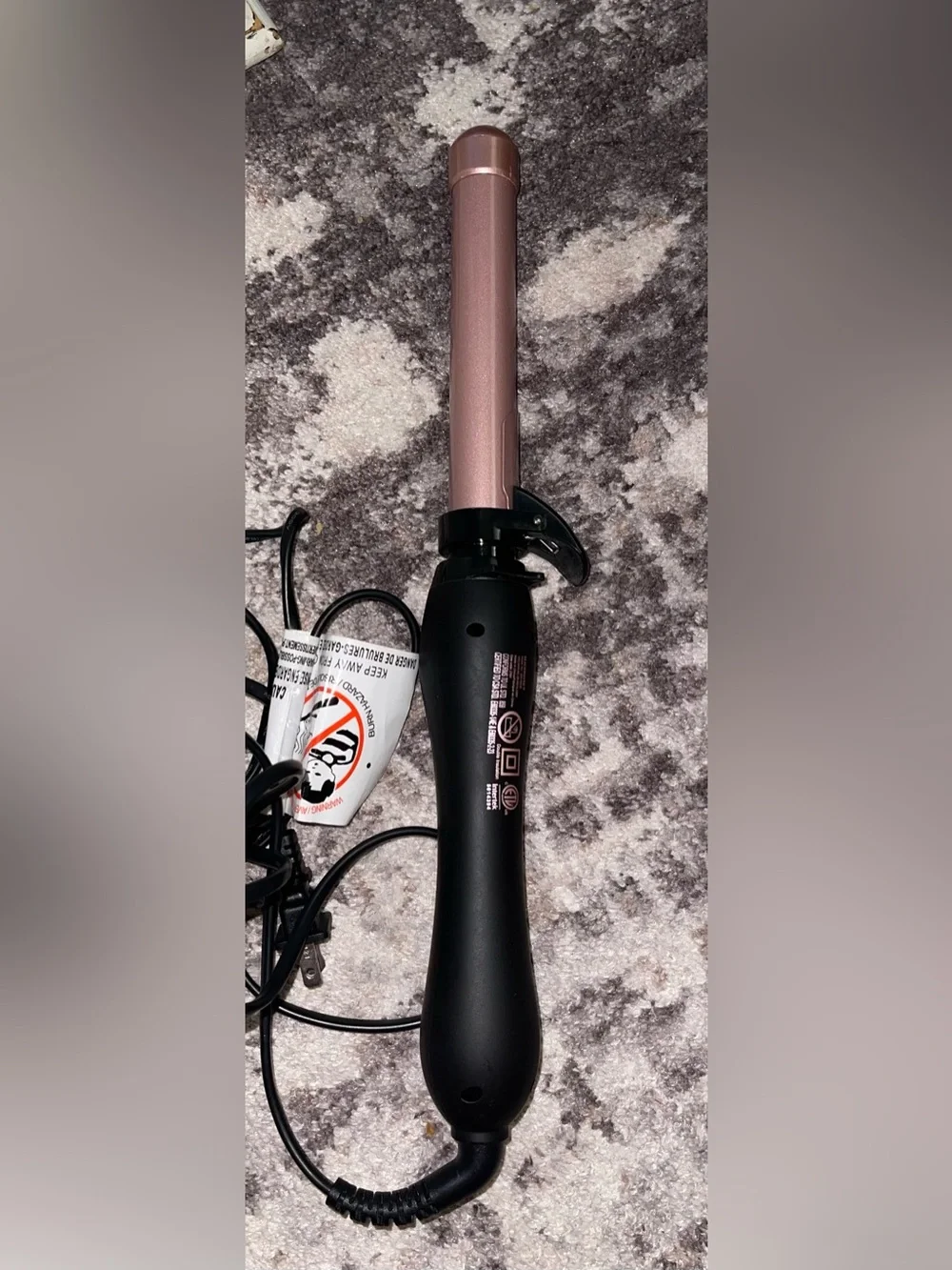 BEACHWAVER B1 Rose Gold Curling Iron for Women